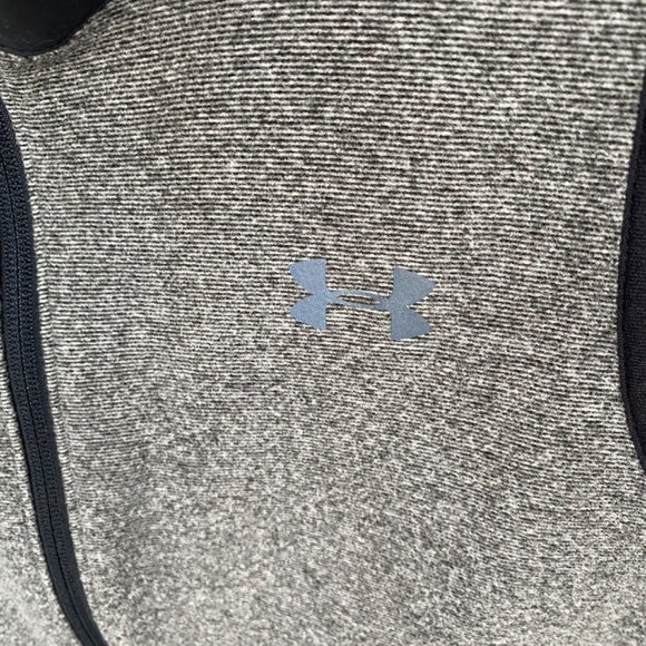 🎉Under Armour Cold Gear Full-Zip Vest, Size Women’s Small, Gray - Picture 4 of 6